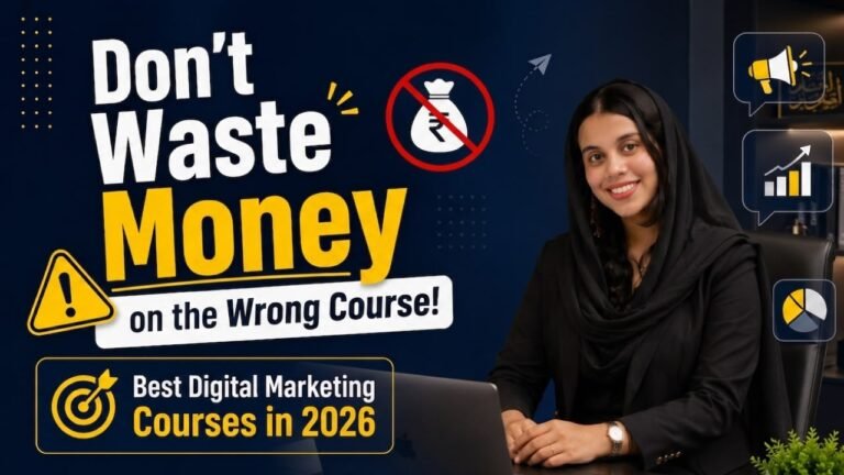 Digital marketing courses that actully work in 2026-what I’d actually recommend